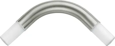 Produktbild von Keuco Plan Brausevorhangstange-Rohrbogen 90° für Viereck-Duschwanne - Aluminium silber-eloxiert - 14924170000