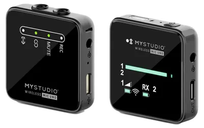 Productafbeelding van MyStudio Draadloze Microfoon Uno