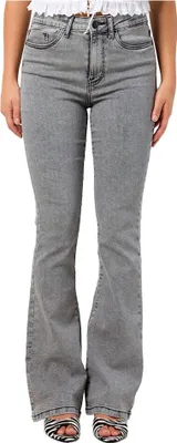 Produktbild von Noisy May Sallie Skinny Vi545lg Hochtaillierte Jeans Grau 26 / 30 Frau Grau 26