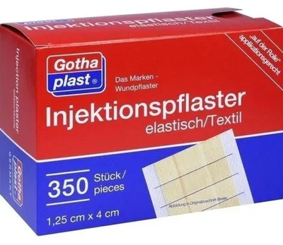 Produktbild von GOTHAPLAST Injektionspfl.1,25x4 cm