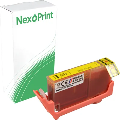 Produktbild von Druckerpatrone kompatibel zu HP CB325EE 364XL yellow PhotoSmart 5510 e-All-in-One OfficeJet 7515 4622 4620 4610