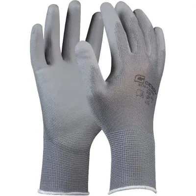 Produktbild von GEBOL Schutzhandschuh Micro Flex Arbeitshandschuh grau Größe 12 | 1 Paar