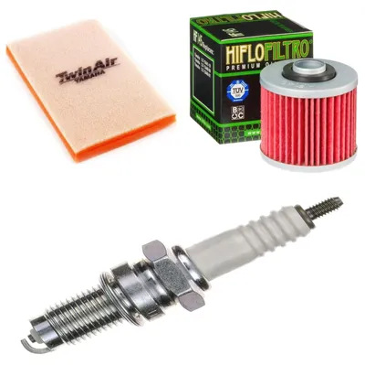 Obrázok produktu pre Servisná sada pre Yamaha XT 250 (1980–1990) – vzduchový filter, olejový filter, zapaľovacia sviečka od pamoto –