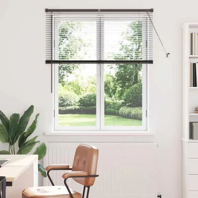 Obrázok produktu pre Rímske žalúzie Čierna 130 x 110 cm Hliník