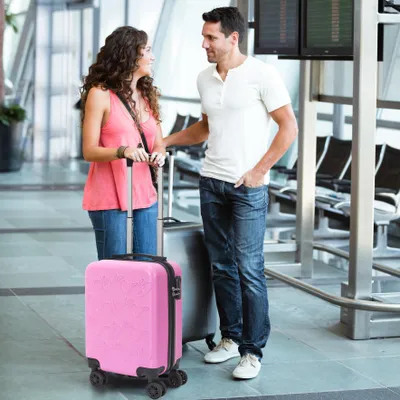 Image de Valise - JET LAG - Rose - Coque Rigide - 29L