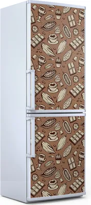 Produktbild von Magnete Dekorative - 70 cm x 190 cm - Küche - Magnetmatte Kühlschrankmagnete - Kakao Bohnen Schokolade