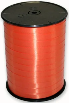 Produktbild von Geschenkband glatt 7mmx500m orange Packung mit 36 Stück
