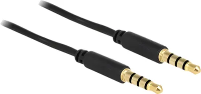Zdjęcie produktu dla DeLOCK 83438, 3.5mm, Męska, 3.5mm, Męska, 5 m, Czarny