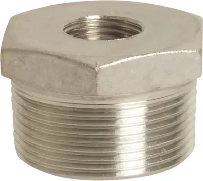 Obrázek produktu pro Závitové šroubení Redukce z nerezové oceli 4" AG x 2" IG