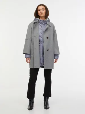 Produktbild von Orsay Grauer Wollmantel für Damen 1000048692000__42