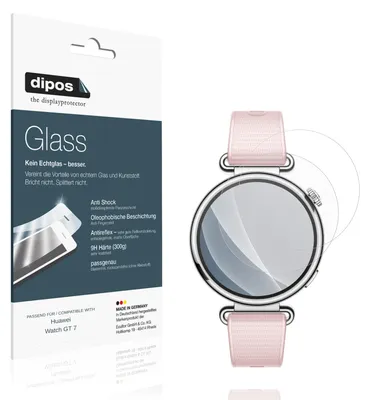 Zdjęcie produktu dla 2 folie ochronne matowe do zegarka Huawei Watch GT 7 - ochrona przed wstrząsami, twarde szkło (plastikowe szkło) o twardości 9H