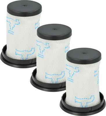 Produktbild von vhbw 3x Trennfilter Ersatz für Rowenta ZR009003 für Staubsauger - Ersatz-Filter, Abwaschbar Schwarz Blau Weiß