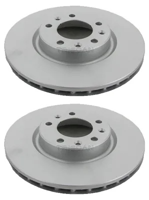 Produktbild von 2 Bremsscheiben belüftet Ø 283 mm TRISCAN passend für u.a. PEUGEOT 308