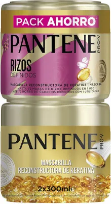 Obrázok produktu pre Pantene Defined Curls Mask Lot 2 X 300 ml