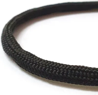 Produktbild von 30m Farbe-1 schwarz Paracord 550 Fallschirmschnur Schnüre Nylonleine