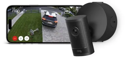 Produktbild von Ring Outdoor Camera 4K Pro, Außenkamera mit PoE-Adapter (neueste Generation), Si