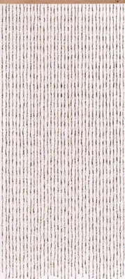 Obrázok produktu pre Záves na dvere PA hnedo-béžový 90x200cm