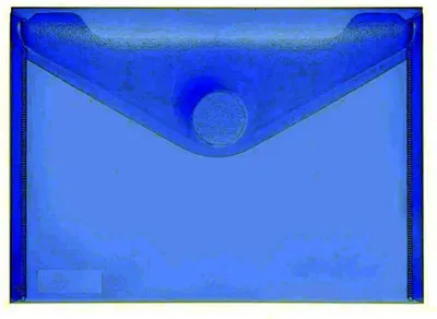 Produktbild von FSY Sichttasche A6quer, blau klar, 1 Stück