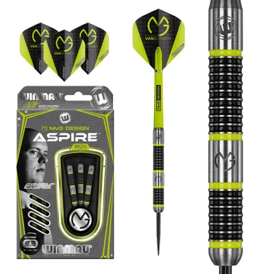 Produktbild von High Fashion Darts Winmau Steeldarts MvG Aspire 25 Gramm 25gr