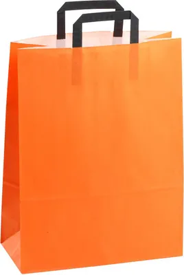 Produktbild von VP Papier-Tragetaschen Topcraft orange 32,0 x 42,0 cm, 50 St.
