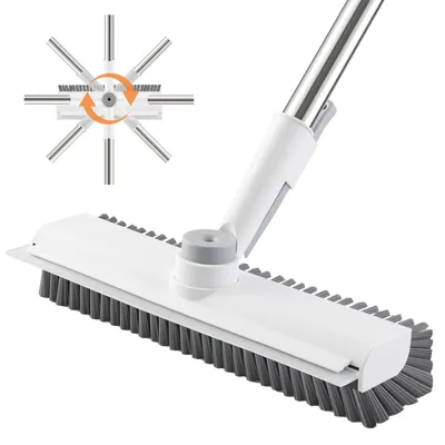 Zdjęcie produktu dla Szczotka do mycia podłóg 3 w 1 z długą rączką (122 cm)