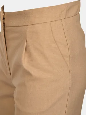 Produktbild von Orsay Damen-Stoffhose, weite Passform, Beige, Konfektionsgröße 40
