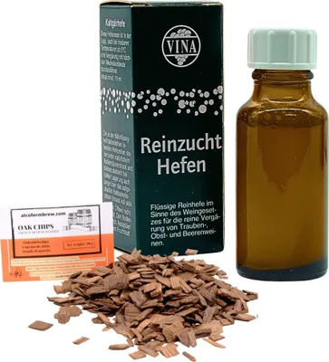 Produktbild von VINA Weinhefe für 50L - Kaltgärhefe, Vina Wein Hefe, Hefe für Wein, Wein Flüssighefe