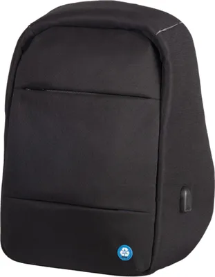 Produktbild von Jüscha LIGHTPAK Laptop-Rucksack RPET schwarz bis 39.6 cm