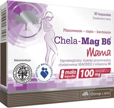 Obrázek produktu pro Olimp, Chela-Mag B6 Mama, 30 kapslí