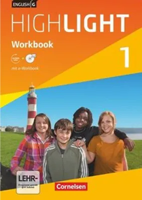 Produktbild von English G Highlight 01: 5. Schuljahr. Workbook mit CD-ROM (e-Workbook) und Audios online. Hauptschule