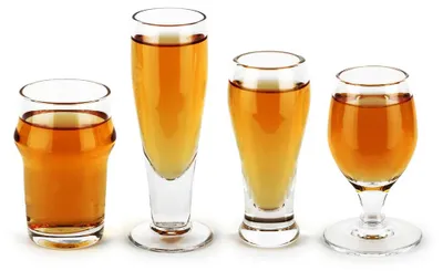 Obrázek produktu pro Skleněné panáky ve tvaru sklenic na pivo II