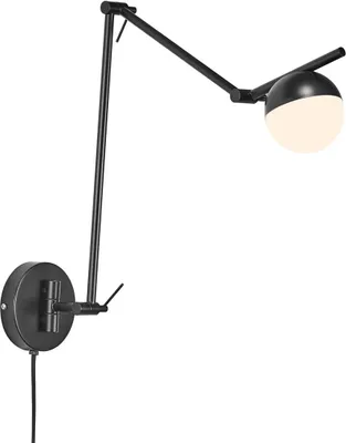 Produktbild von Nordlux Contina Wandleuchte G9 Schwarz 2010971003