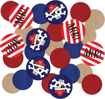 Image de Amscan Confetti 9909922 Piraten