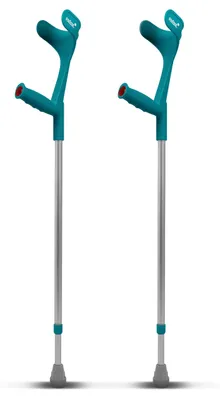 Produktbild von Unterarmgehstützen bis 140 kg in Türkis