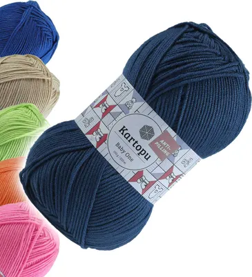 Produktbild von 100g Strickgarn Kartopu BABY ONE Antipilling Babywolle Babystrickgarn, 45 Farben