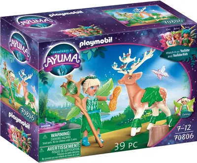 Produktbild von PLAYMOBIL AoA 70806 Forest Fairy mit Seelentier