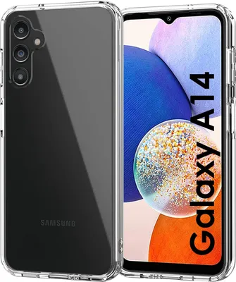 Image de Housse pour Samsung Galaxy A14 - Transparent Housse de téléphone portable Anti-rayures Housse de protection Ultra fine Phonillico®