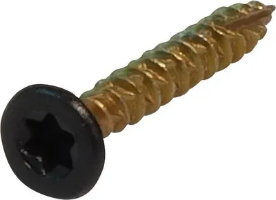 Produktbild von RE-Schraub Akustikpaneelschraube schwarz 4.0x30 inkl. Bit 50Stk.