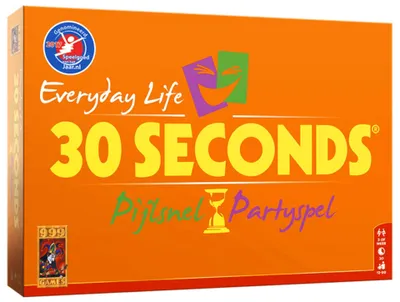 Imagen del producto de 999 Games: 30 Segundos - La vida cotidiana, juego de mesa, juego de fiesta, a partir de 12 años, juego de familia