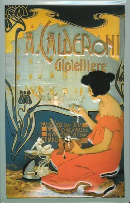 Produktbild von Blechschild Nostalgieschild :  Calderoni