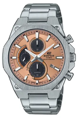 Produktbild von Casio Herren Armbanduhr Edifice Slim Line EFS-S570D-5AUEF Solar Chronograph