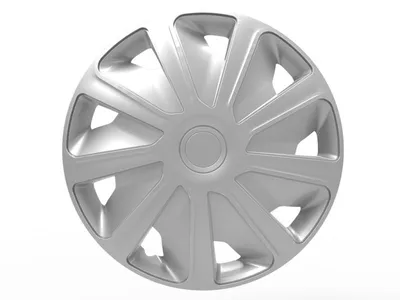 Obrázek produktu pro J&J Automotive | Poklice Stříbrná 15" 4ks
