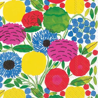 Produktbild von Servietten 33x33 cm - SITRUUNAPUU pink