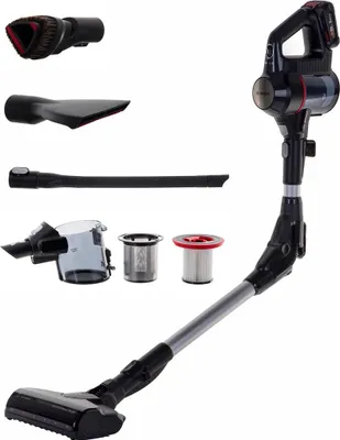 Zdjęcie produktu dla Bosch BBS712A stick vacuum/electric broom Bagless 0.3 L Black Stainless steel