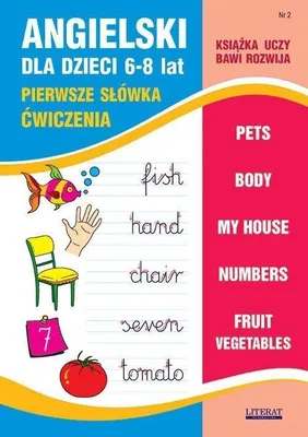 Immagine prodotto di Angielski dla dzieci 6-8 lat Pierwsze słówka Zeszyt 2