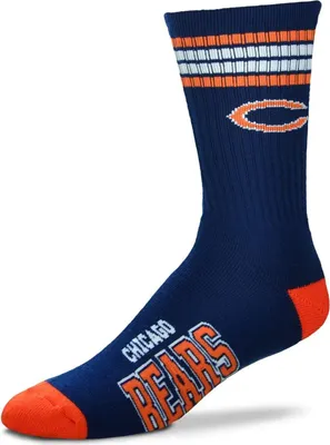 Produktbild von For Bare Feet - NFL Chicago Bears Graphic 4-Stripe Deuce Socken - Mehrfarbig : Mehrfarbig M Farbe: Mehrfarbig Größe: M