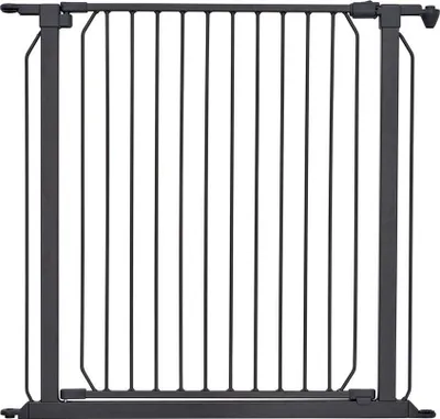 Image de BabyDan section avec porte pour barrière CombiFit/Carl noire