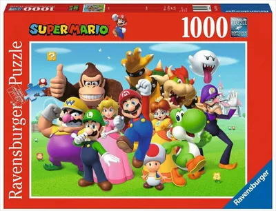 Zdjęcie produktu dla Ravensburger Super Mario, 1000 szt., Kreskówki, 14 lat(a)