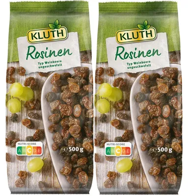 Produktbild von Weinbeeren Ungeschw.  Klu.500G