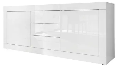 Image de CALICOSY - Buffet 2 portes 3 tiroirs L210 cm - Initial
